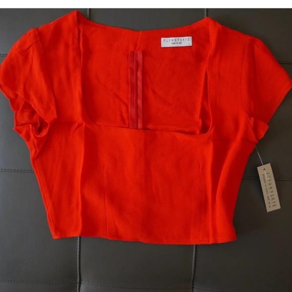 Flynn Skye Tops - Flynn Skye - square neckline for holidays